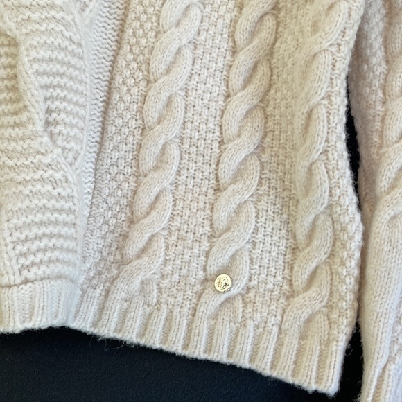 Fabulous Ted baker London wool blend cable knit turtleneck - Picture 4 of 6